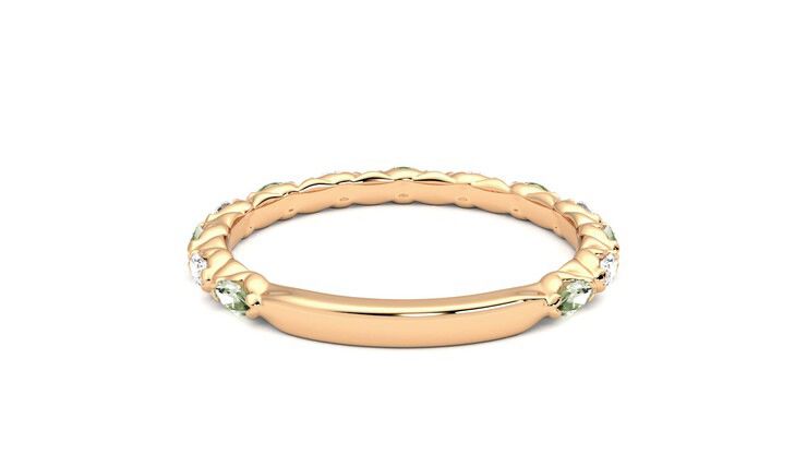 Taylor & Hart Laurel Wedding Ring 360 degree image 15