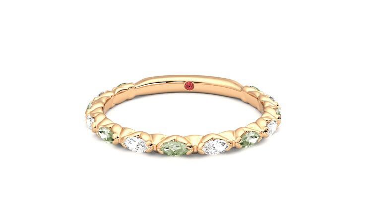 Taylor & Hart Laurel Wedding Ring 360 degree image 28