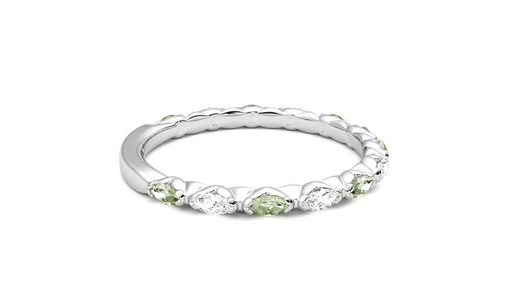 Taylor & Hart Laurel Wedding Ring 360 degree image 10