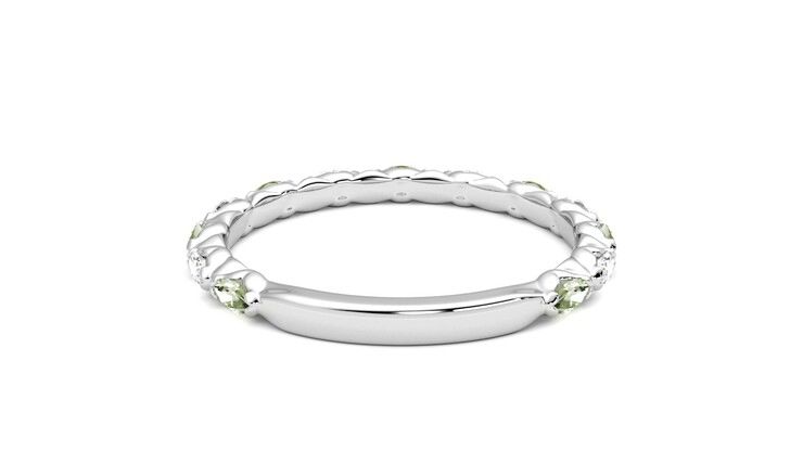 Taylor & Hart Laurel Wedding Ring 360 degree image 15