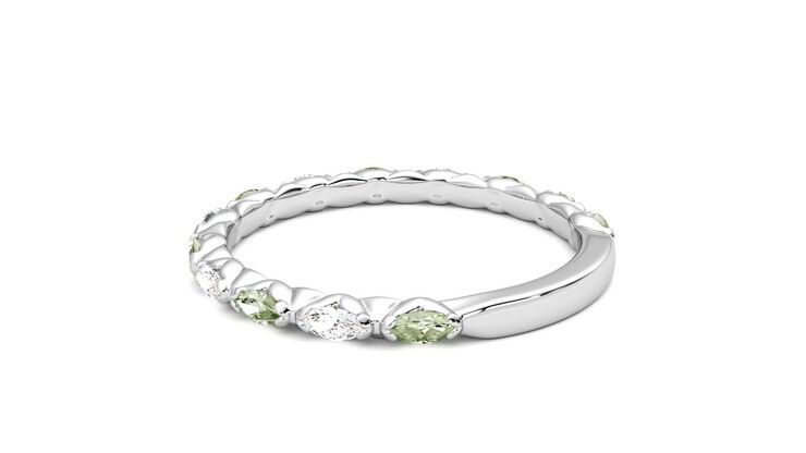 Taylor & Hart Laurel Wedding Ring 360 degree image 18