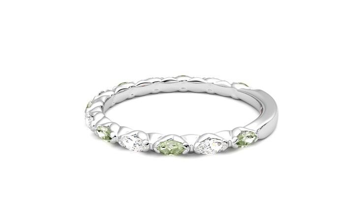 Taylor & Hart Laurel Wedding Ring 360 degree image 20