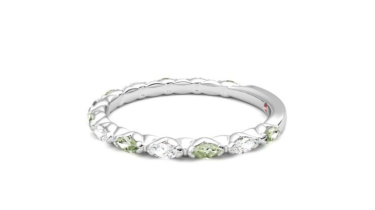 Taylor & Hart Laurel Wedding Ring 360 degree image 21
