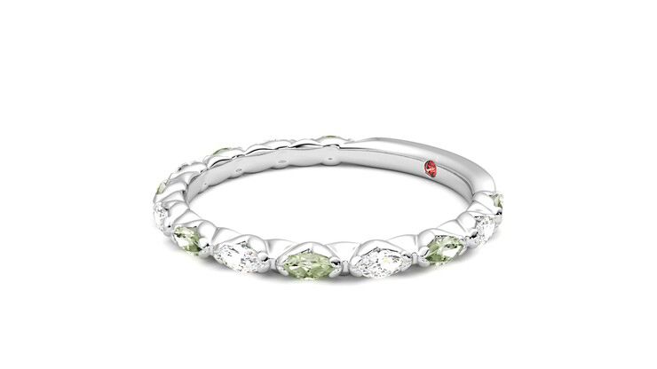 Taylor & Hart Laurel Wedding Ring 360 degree image 23