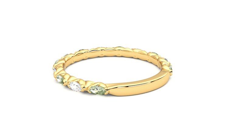 Taylor & Hart Laurel Wedding Ring 360 degree image 17