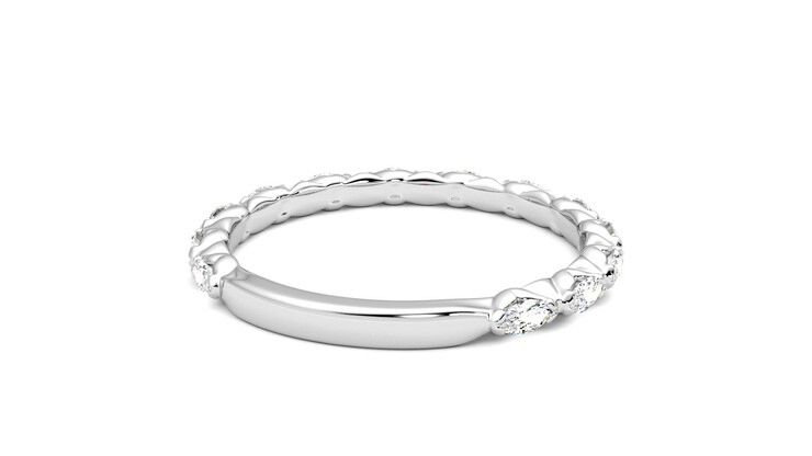 Taylor & Hart Laurel Wedding Ring 360 degree image 14