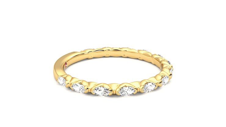 Taylor & Hart Laurel Wedding Ring 360 degree image 9