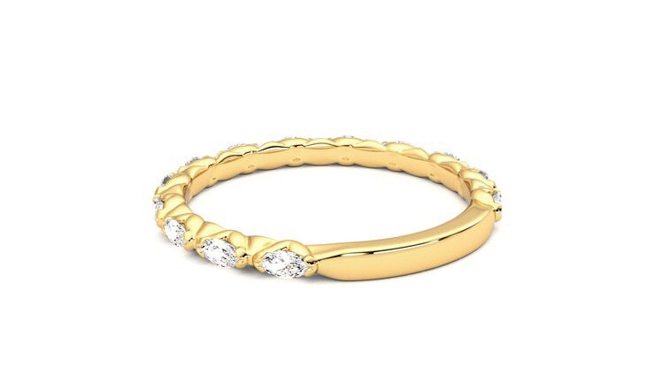 Taylor & Hart Laurel Wedding Ring 360 degree image 17