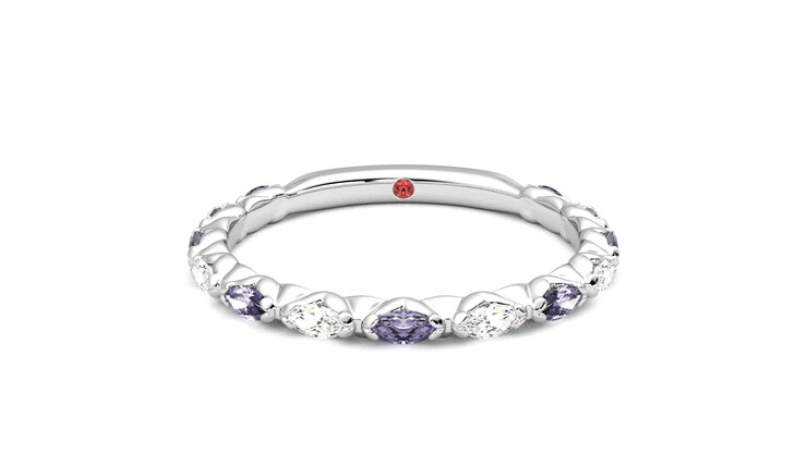Taylor & Hart Laurel Wedding Ring 360 degree image 0