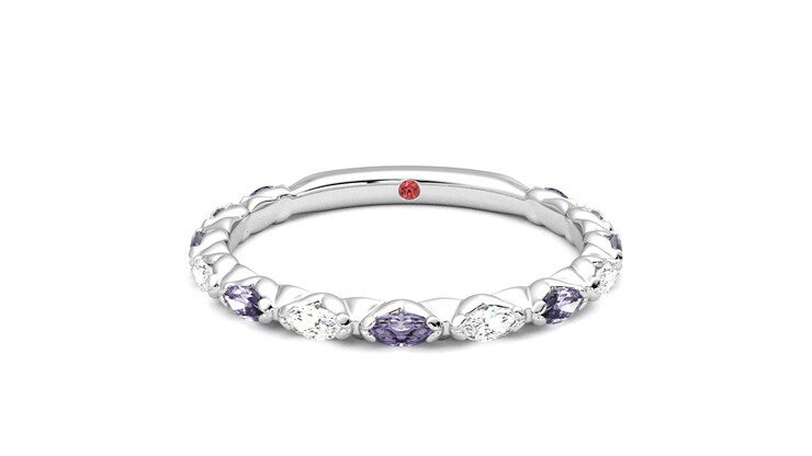 Taylor & Hart Laurel Wedding Ring 360 degree image 29