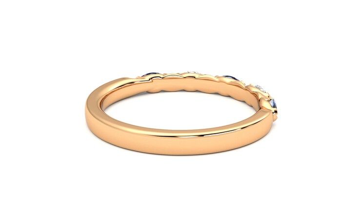 Taylor & Hart Laurel Wedding Ring 360 degree image 13