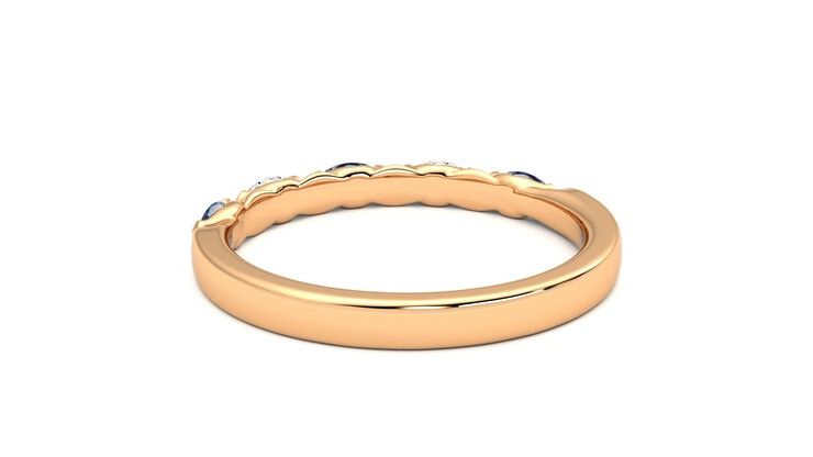 Taylor & Hart Laurel Wedding Ring 360 degree image 16