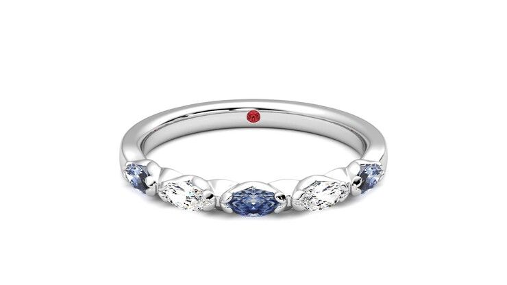 Taylor & Hart Laurel Wedding Ring 360 degree image 0