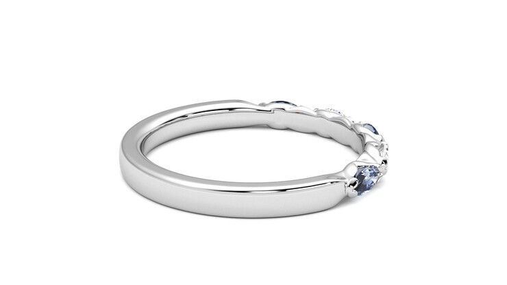 Taylor & Hart Laurel Wedding Ring 360 degree image 11