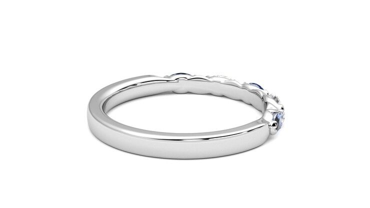 Taylor & Hart Laurel Wedding Ring 360 degree image 12