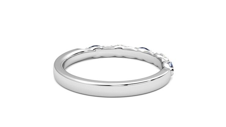 Taylor & Hart Laurel Wedding Ring 360 degree image 13