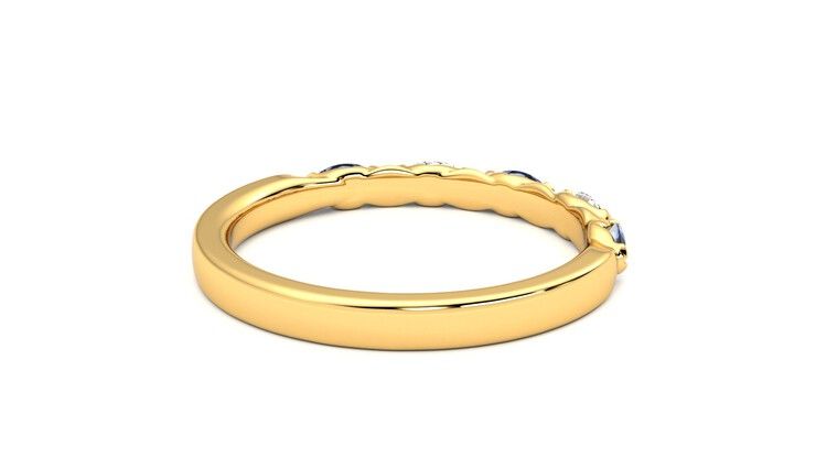Taylor & Hart Laurel Wedding Ring 360 degree image 13