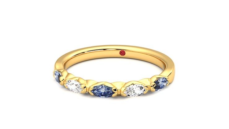 Taylor & Hart Laurel Wedding Ring 360 degree image 27