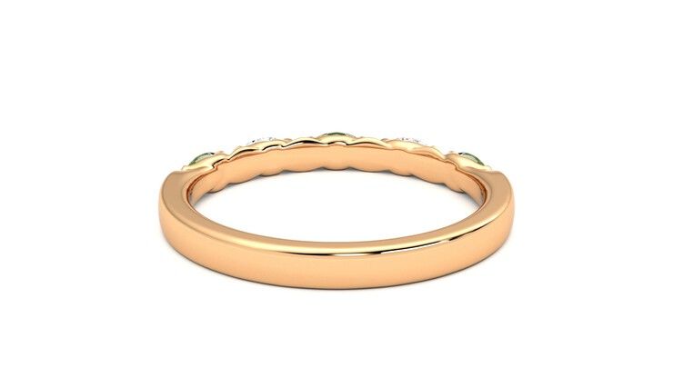 Taylor & Hart Laurel Wedding Ring 360 degree image 15