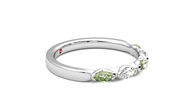 Taylor & Hart Laurel Wedding Ring 360 degree image 8