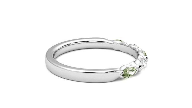 Taylor & Hart Laurel Wedding Ring 360 degree image 10