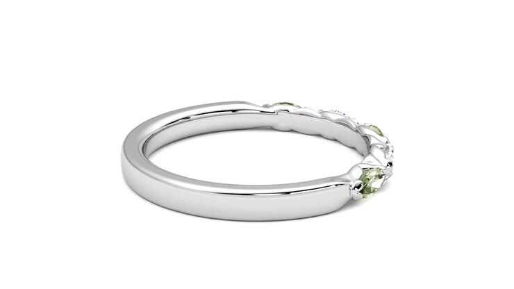 Taylor & Hart Laurel Wedding Ring 360 degree image 11