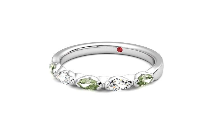Taylor & Hart Laurel Wedding Ring 360 degree image 26