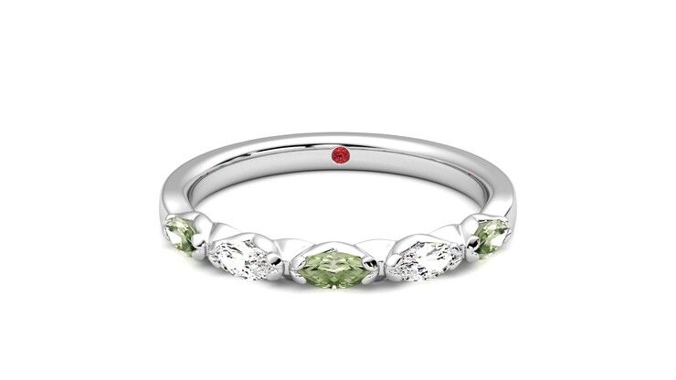 Taylor & Hart Laurel Wedding Ring 360 degree image 29