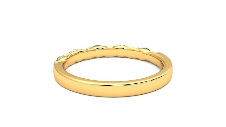 Taylor & Hart Laurel Wedding Ring 360 degree image 16