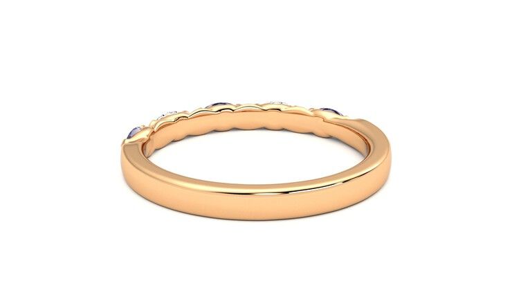 Taylor & Hart Laurel Wedding Ring 360 degree image 16