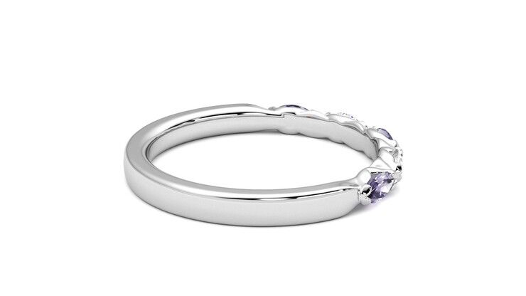 Taylor & Hart Laurel Wedding Ring 360 degree image 11