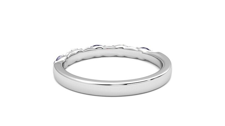 Taylor & Hart Laurel Wedding Ring 360 degree image 16