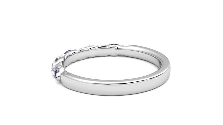 Taylor & Hart Laurel Wedding Ring 360 degree image 18