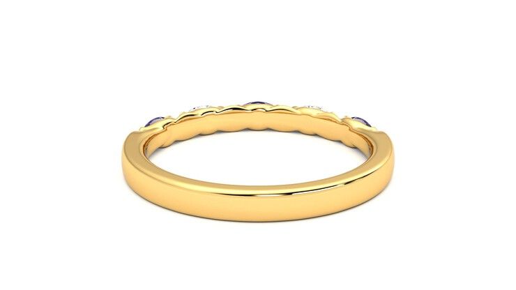 Taylor & Hart Laurel Wedding Ring 360 degree image 15