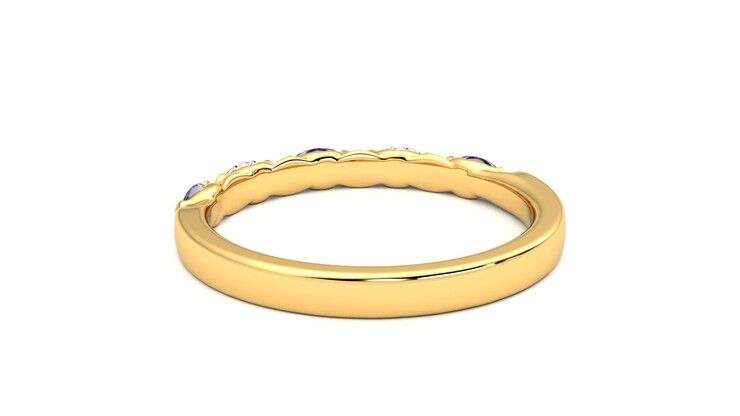 Taylor & Hart Laurel Wedding Ring 360 degree image 16