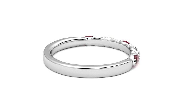 Taylor & Hart Laurel Wedding Ring 360 degree image 12