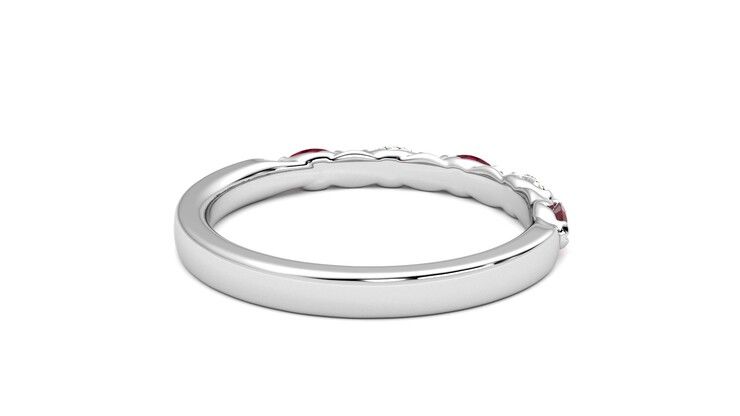 Taylor & Hart Laurel Wedding Ring 360 degree image 13