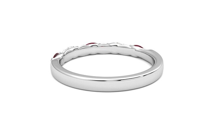 Taylor & Hart Laurel Wedding Ring 360 degree image 16