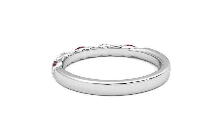 Taylor & Hart Laurel Wedding Ring 360 degree image 17