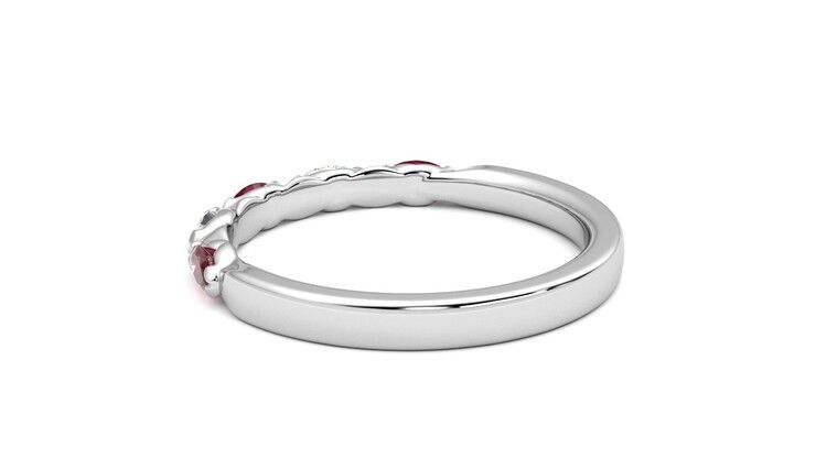 Taylor & Hart Laurel Wedding Ring 360 degree image 18