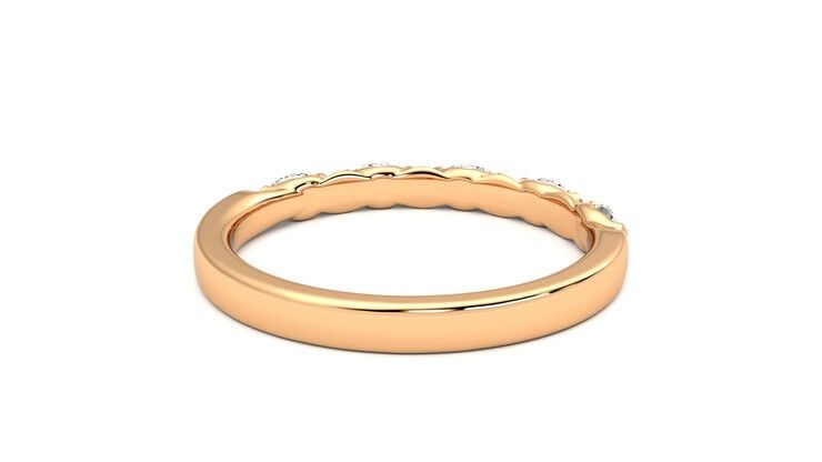 Taylor & Hart Laurel Wedding Ring 360 degree image 14