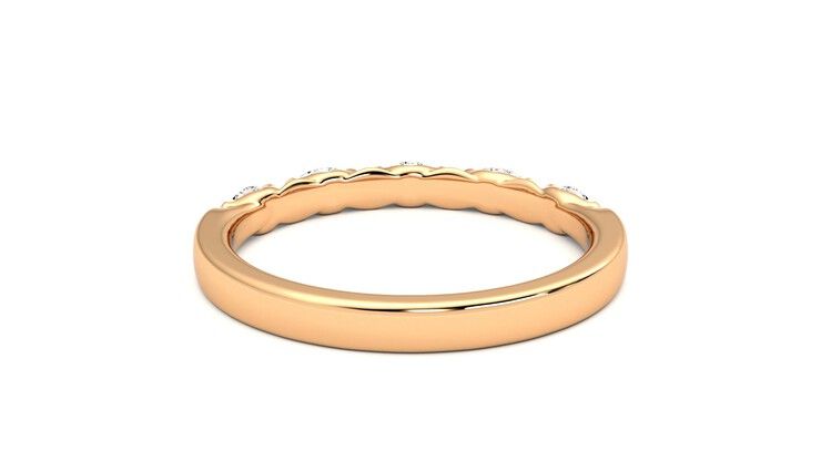 Taylor & Hart Laurel Wedding Ring 360 degree image 15