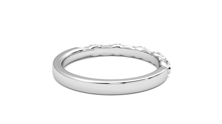 Taylor & Hart Laurel Wedding Ring 360 degree image 13