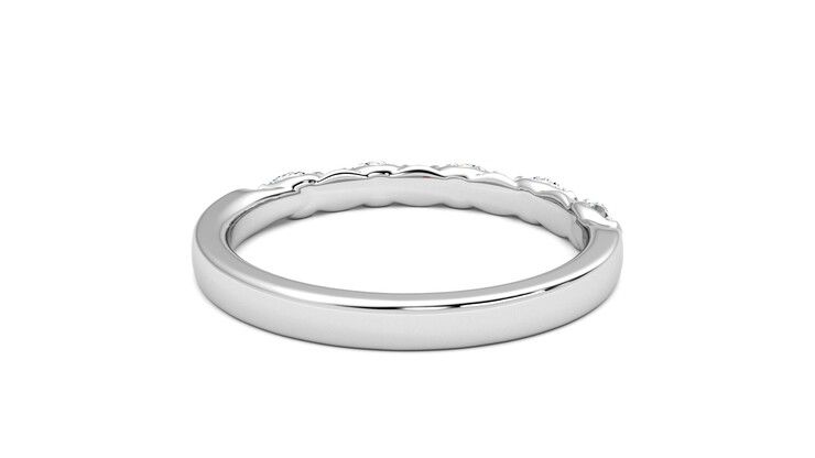 Taylor & Hart Laurel Wedding Ring 360 degree image 14