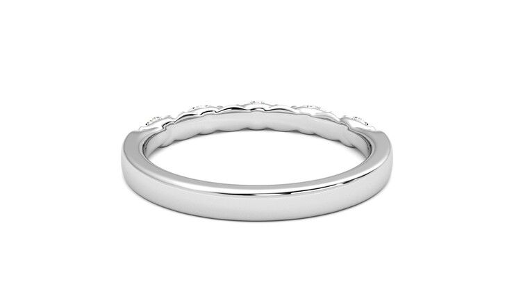Taylor & Hart Laurel Wedding Ring 360 degree image 15