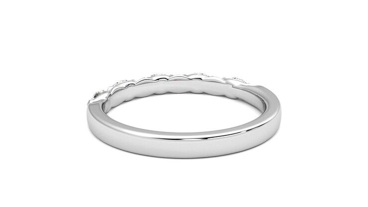 Taylor & Hart Laurel Wedding Ring 360 degree image 16