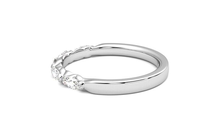 Taylor & Hart Laurel Wedding Ring 360 degree image 20