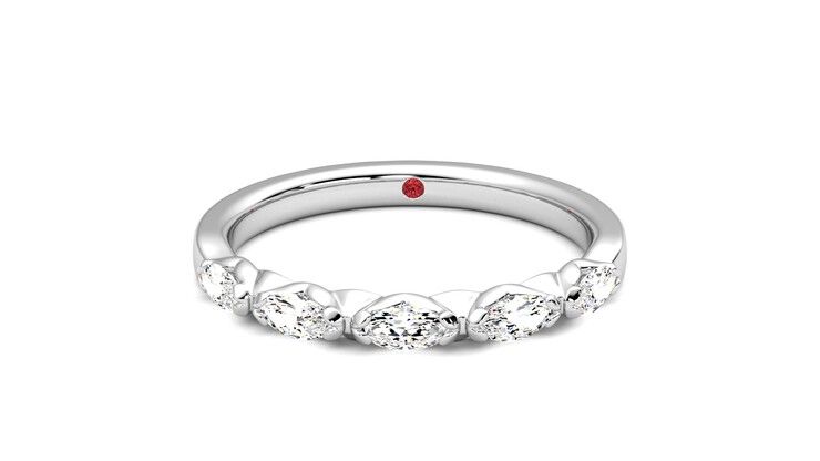 Taylor & Hart Laurel Wedding Ring 360 degree image 29