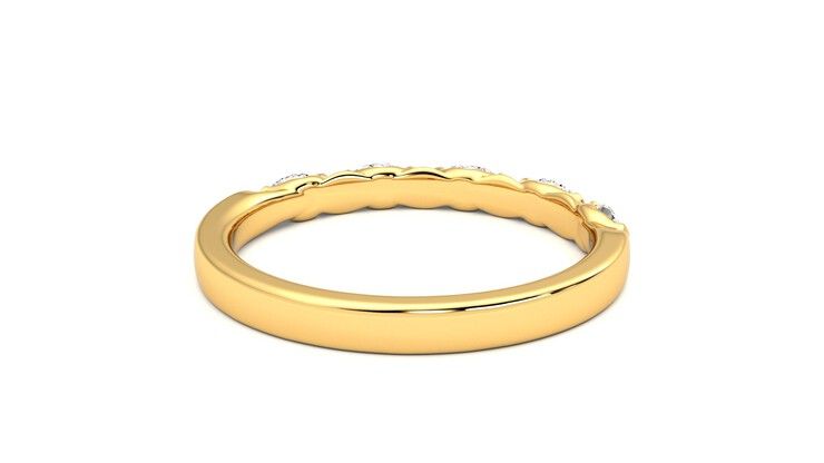Taylor & Hart Laurel Wedding Ring 360 degree image 14