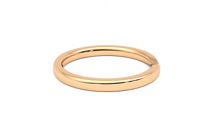 Taylor & Hart Lavender Wedding Ring 360 degree image 10